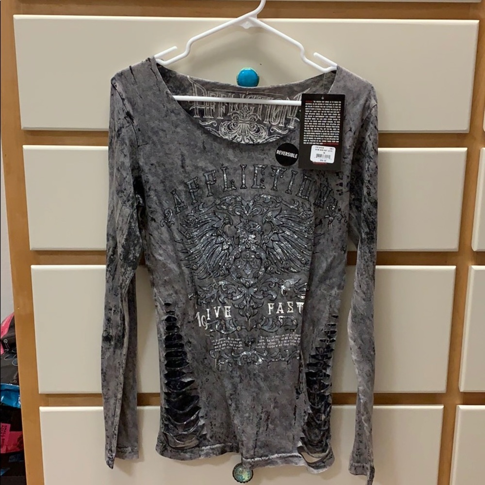 Affliction Long sleeve~ size M
